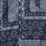 Bandana Print Camp Shirt - Navy - Bather - STAG Provisions - Tops - S/S Woven - Other Pattern