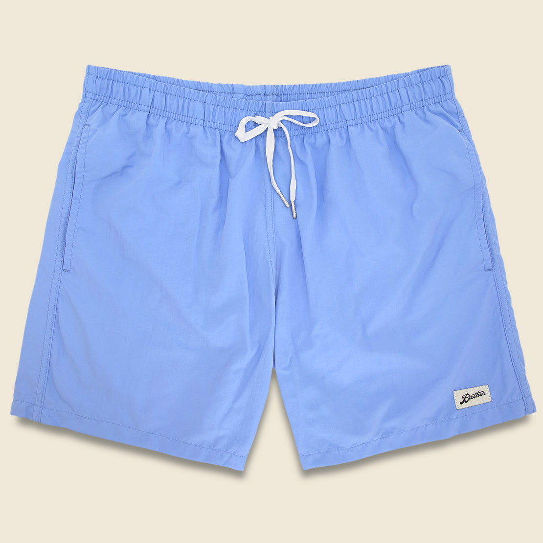 Bather Solid Swim Trunk - Periwinkle