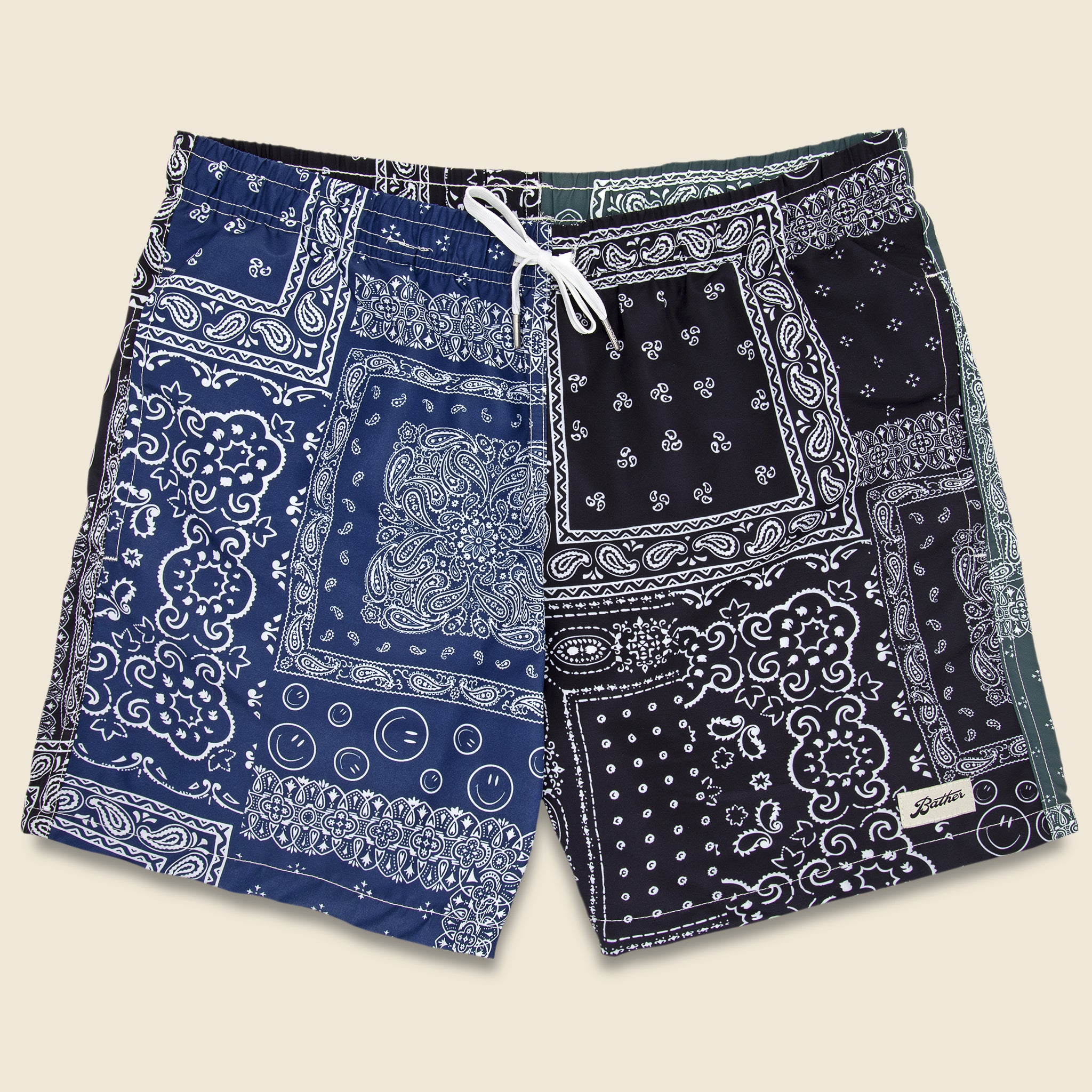 Bandana Swim Trunk - Multi - Bather - STAG Provisions - Shorts - Swim