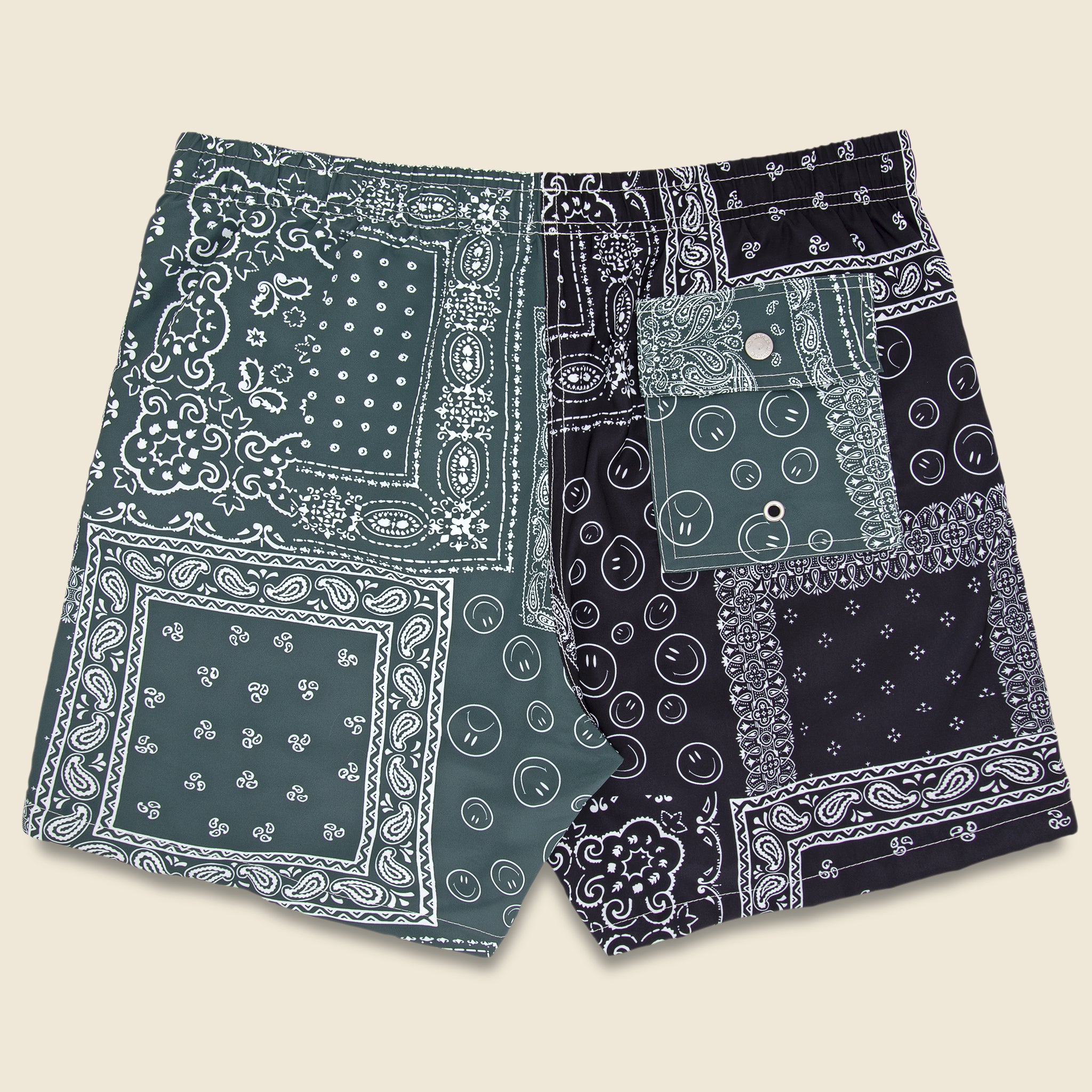 Bandana Swim Trunk - Multi - Bather - STAG Provisions - Shorts - Swim