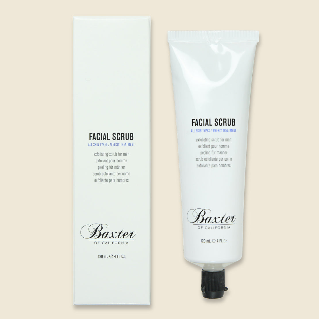 Facial Scrub - Baxter - STAG Provisions - Chemist - Face Wash