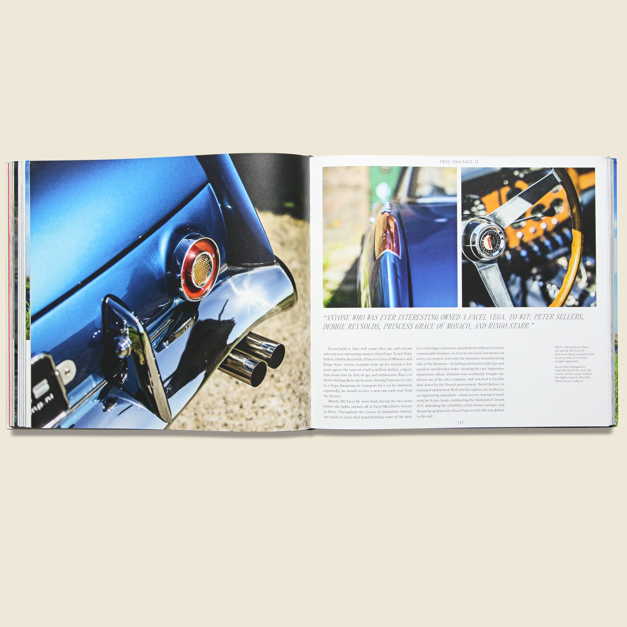 
                          Beautiful Machines: The Era of the Elegant Sports Car - Bookstore - STAG Provisions - Home - Library - Book
                        