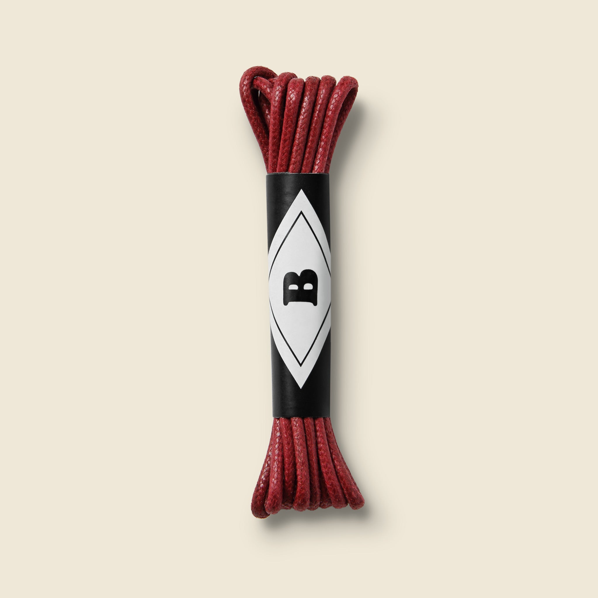 27" Waxed Laces - Rosso Scudiera - Benjo's - STAG Provisions - Accessories - Shoe Laces