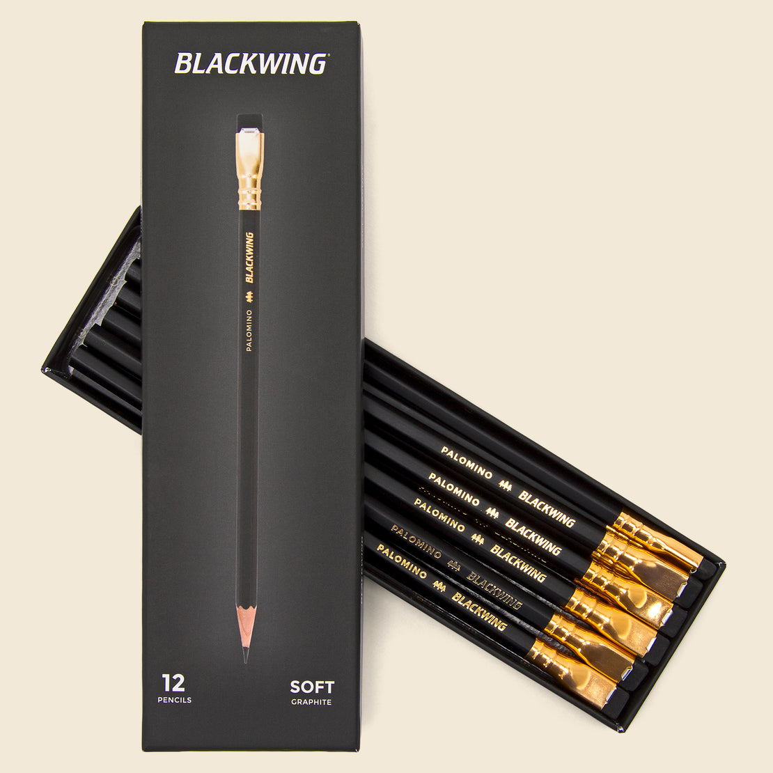Paper Goods Blackwing Pencils - Black & Gold