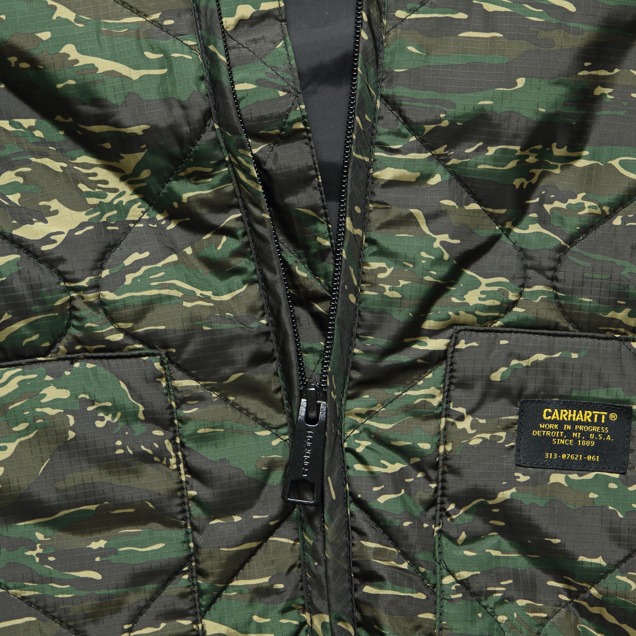 
                          Newton Vest - Camo Tiger Jungle - Carhartt WIP - STAG Provisions - Outerwear - Vest
                        