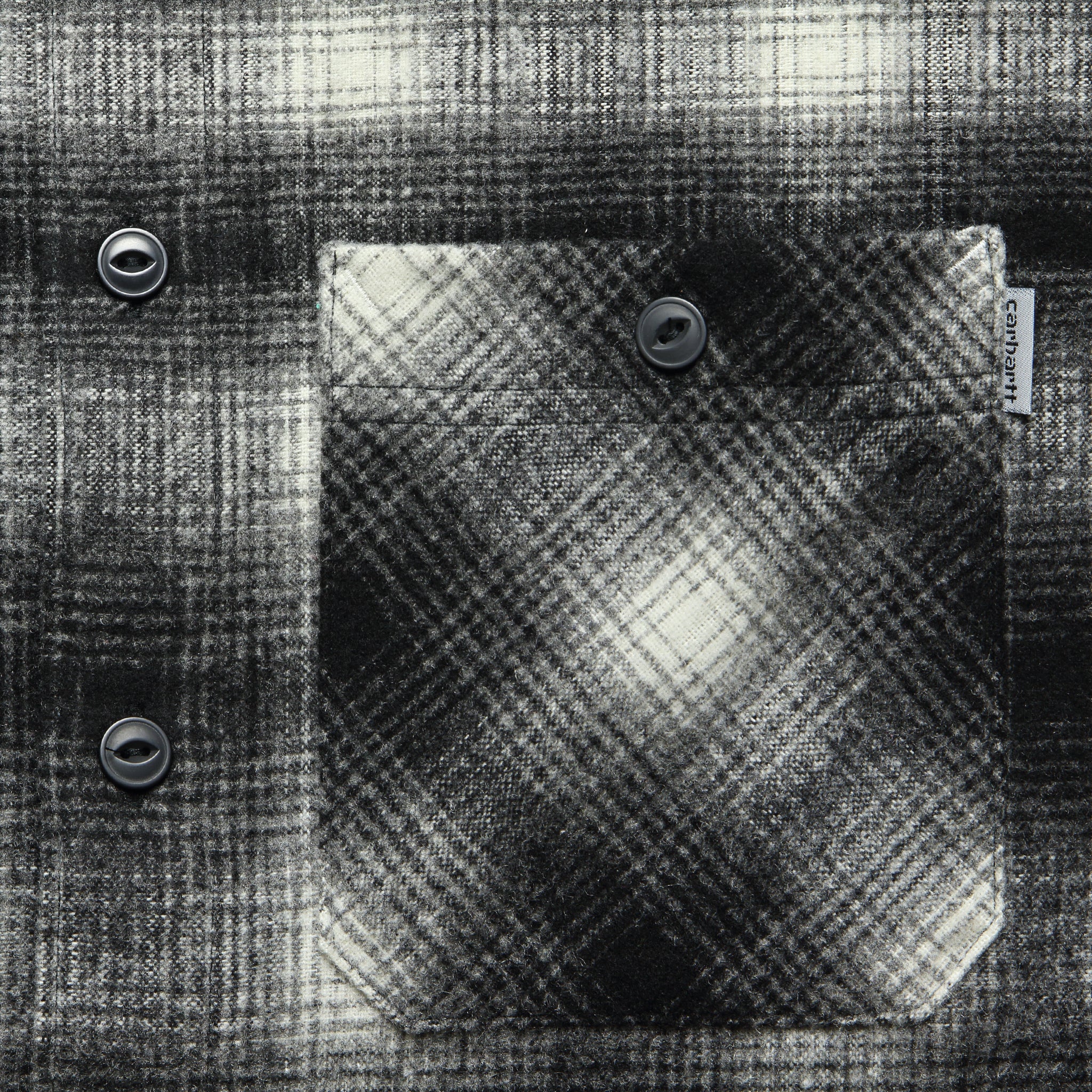 Halleck Shirt - Black Check - Carhartt WIP - STAG Provisions - Tops - L/S Woven - Overshirt