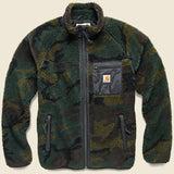 Prentis Fleece Jacket Liner - Camo Evergreen - Carhartt WIP - STAG Provisions - Outerwear - Coat / Jacket