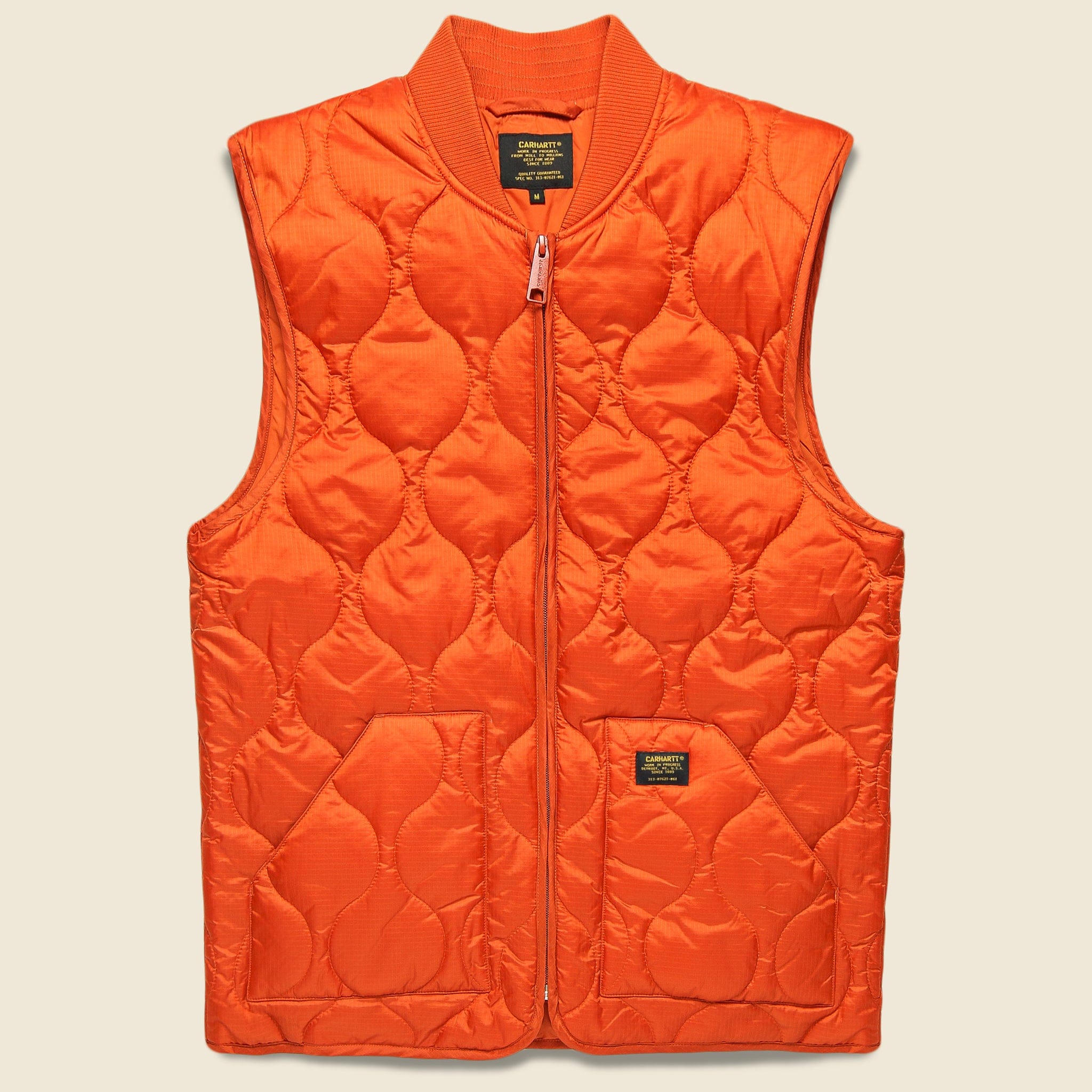 Volta Vest Liner - Brick Orange - Carhartt WIP - STAG Provisions - Outerwear - Vest