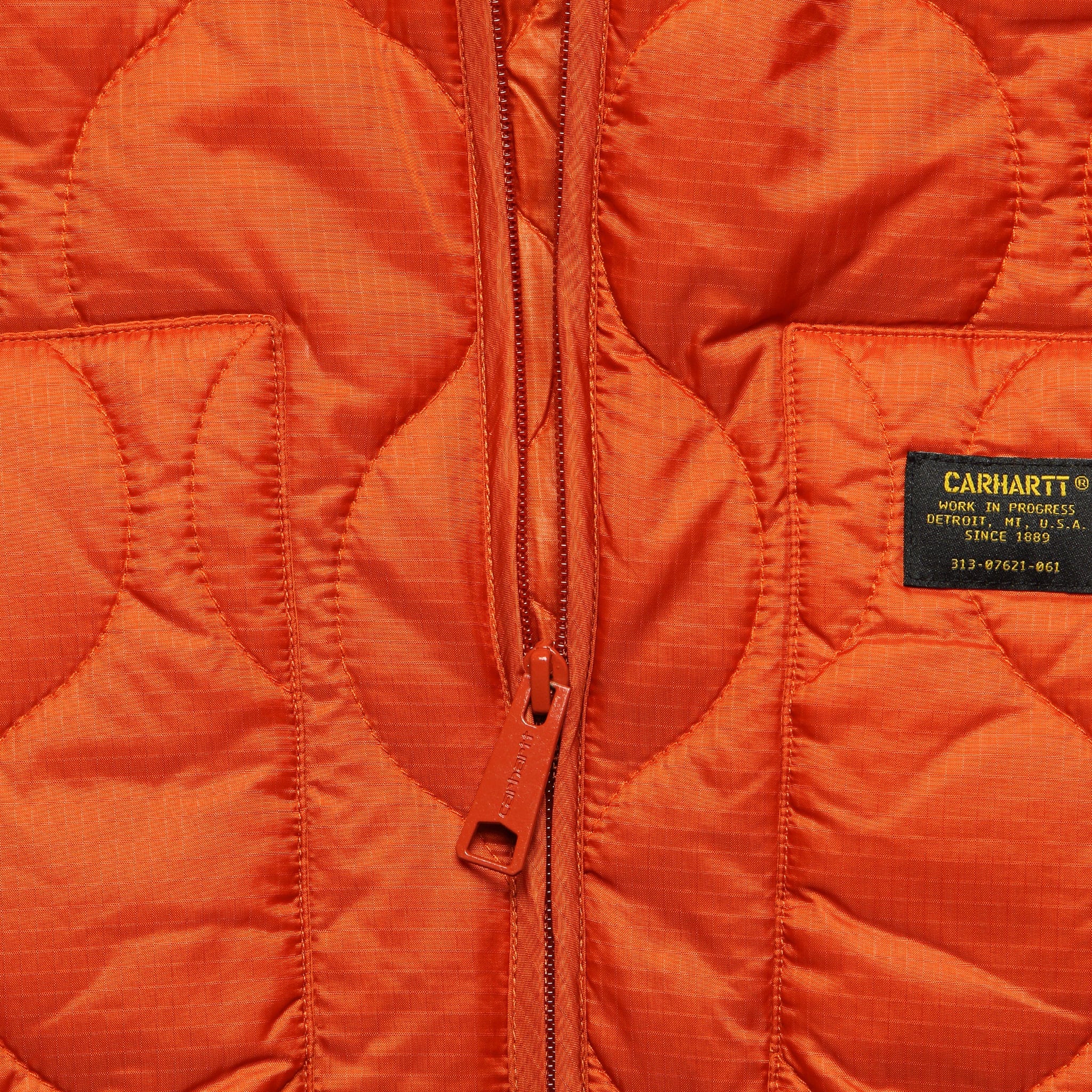 
                          Volta Vest Liner - Brick Orange - Carhartt WIP - STAG Provisions - Outerwear - Vest
                        