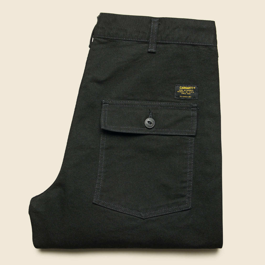 Fatigue Pant - Black - Carhartt WIP - STAG Provisions - Pants - Twill