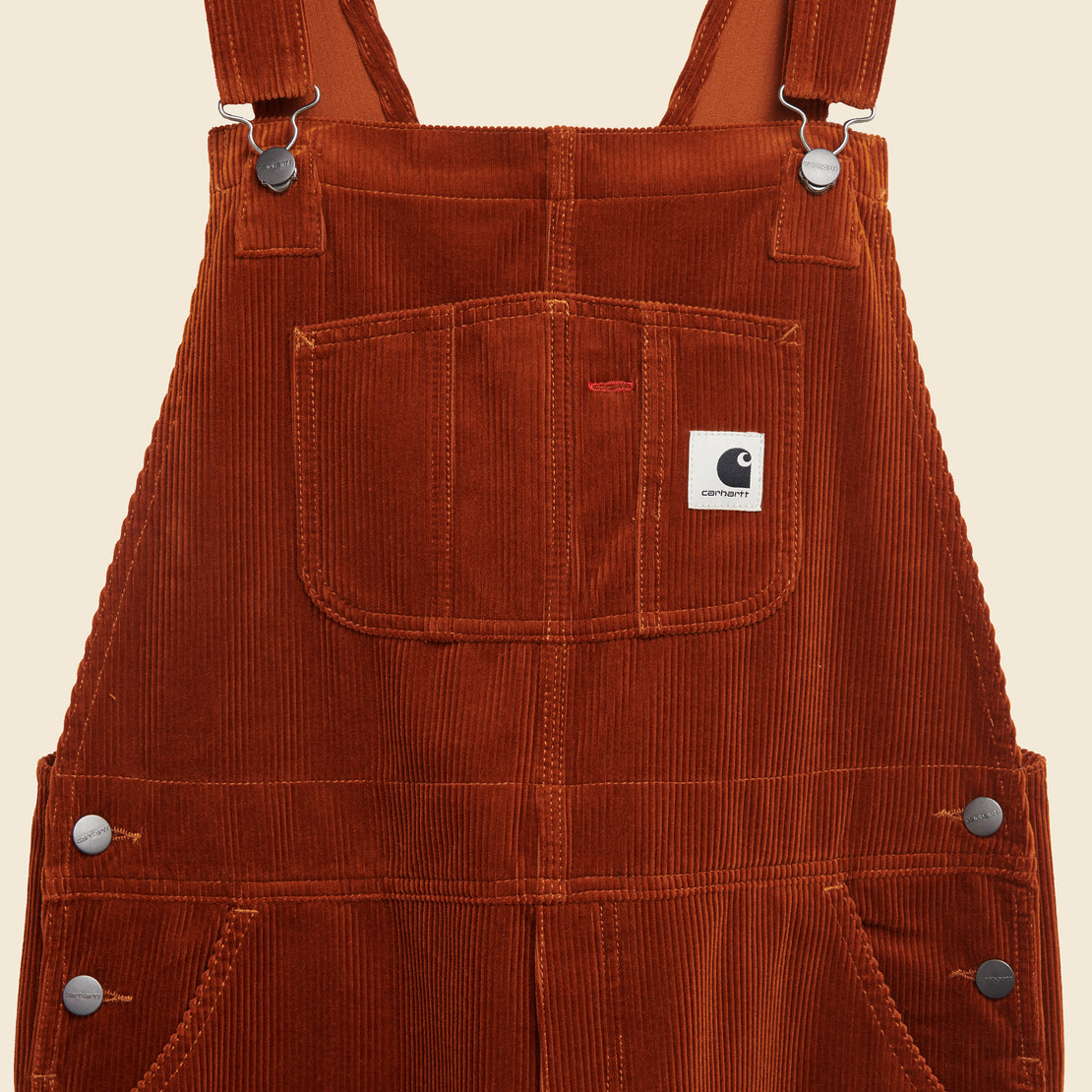 Bib Straight Overall - Brandy - Carhartt WIP - STAG Provisions - W - Onepiece - Overalls