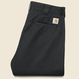 Club Pant - Black - Carhartt WIP - STAG Provisions - Pants - Twill