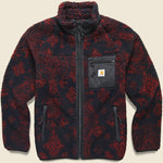 Prentis Liner - Verse JQ, Dark Navy, Corvina/Black - Carhartt WIP - STAG Provisions - Outerwear - Coat / Jacket