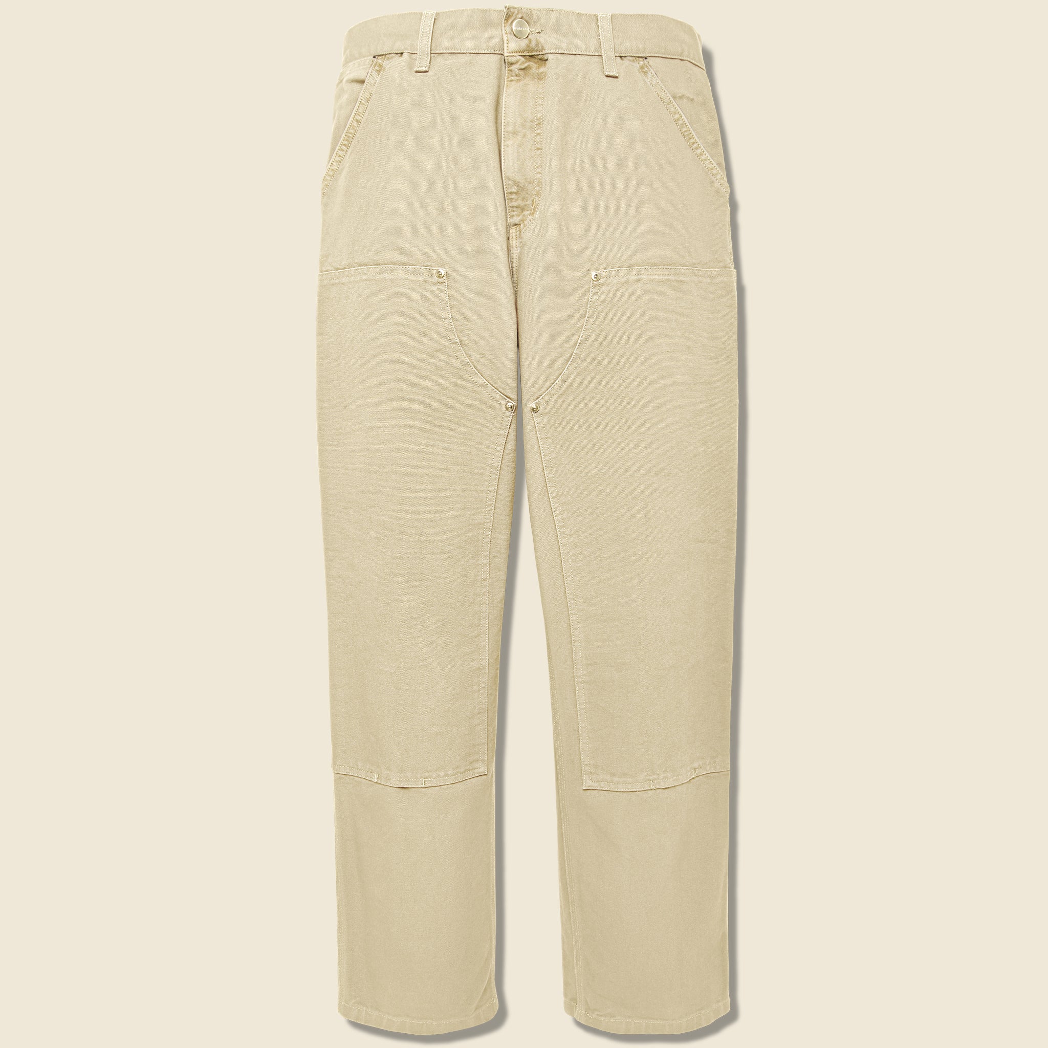 Double Knee Pant - Dusty Hamilton Brown - Carhartt WIP - STAG Provisions - Pants - Twill