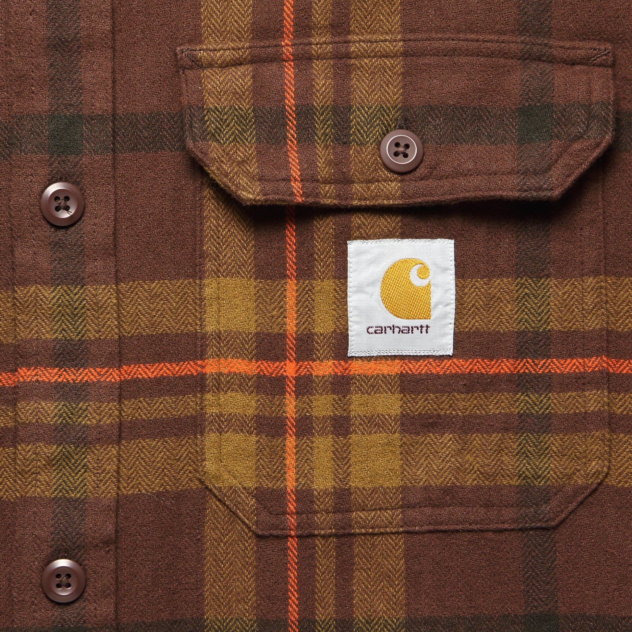 
                          Wallace Shirt - Wallace Check/Ale - Carhartt WIP - STAG Provisions - Tops - L/S Woven - Plaid
                        