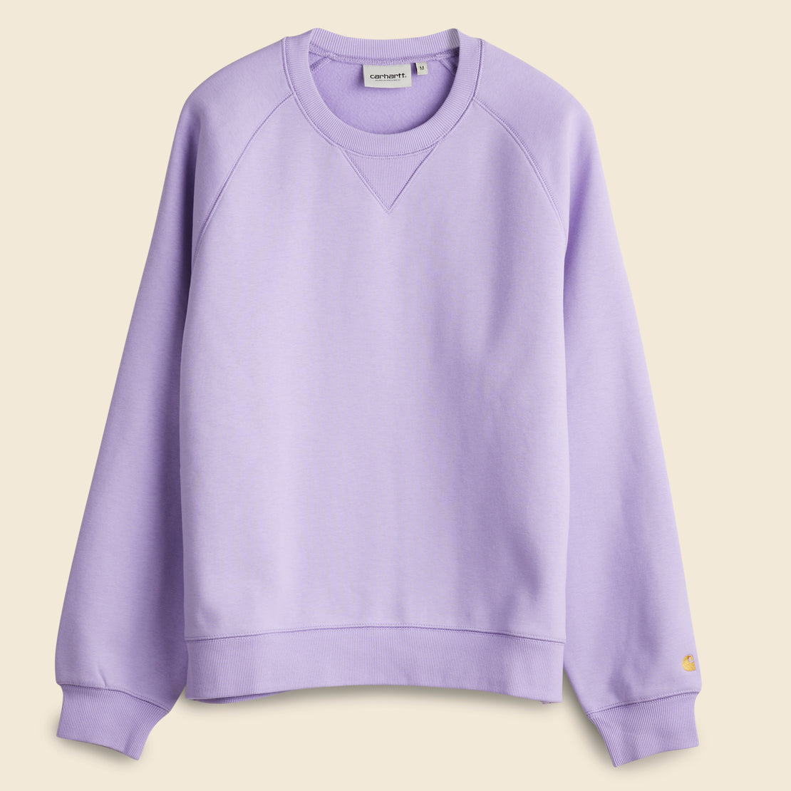 Carhartt WIP Chase Crewneck Sweatshirt - Soft Lavender