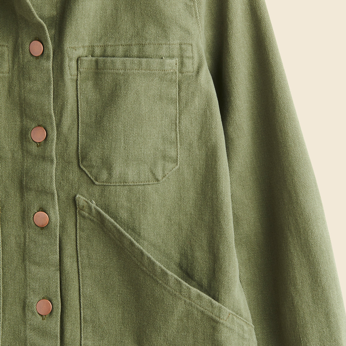 Triangle Pocket Jacket - Sage - Carleen - STAG Provisions - W - Outerwear - Coat/Jacket