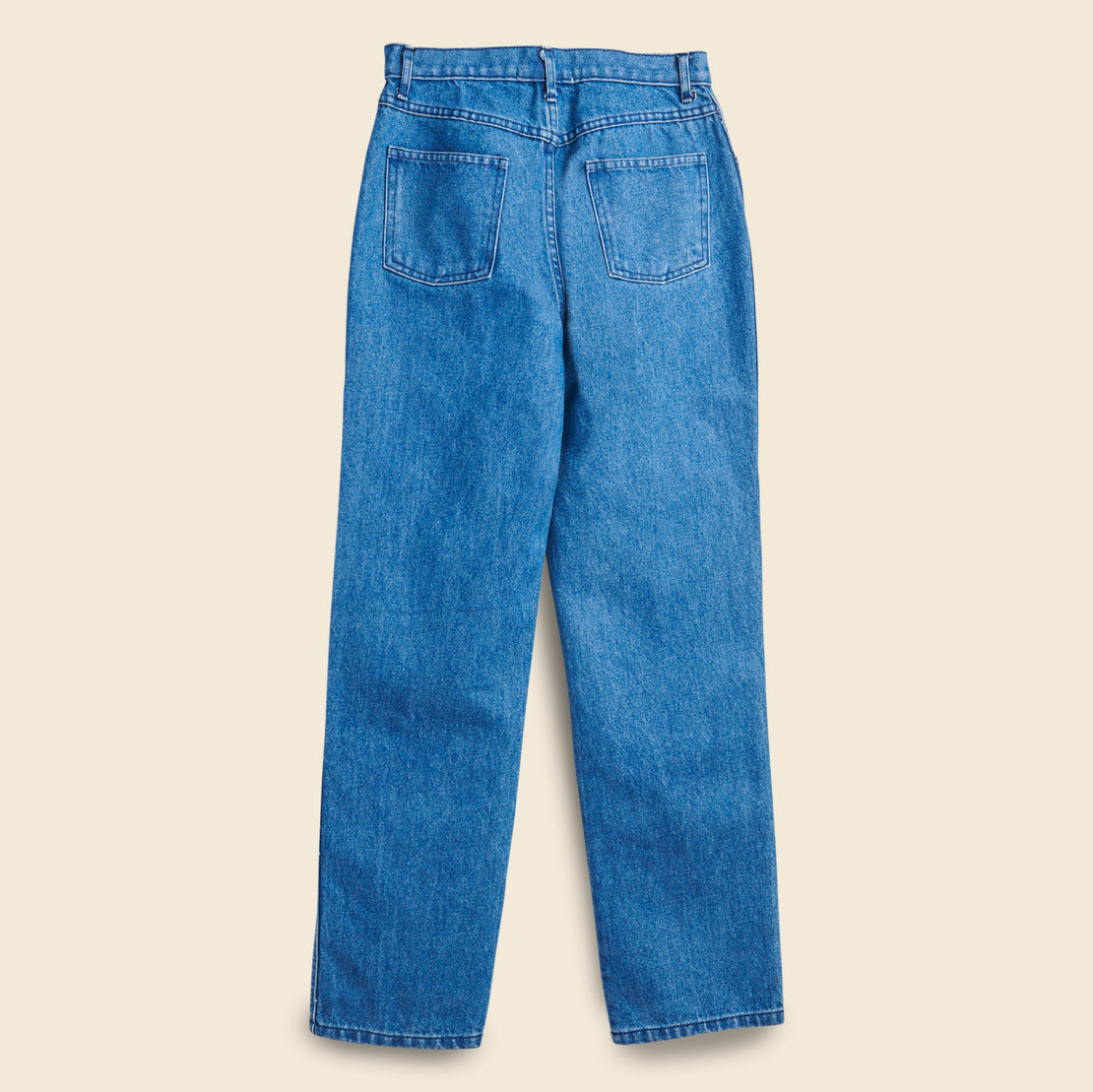 Patchwork Jeans - Dark Blue - Carleen - STAG Provisions - W - Pants - Denim