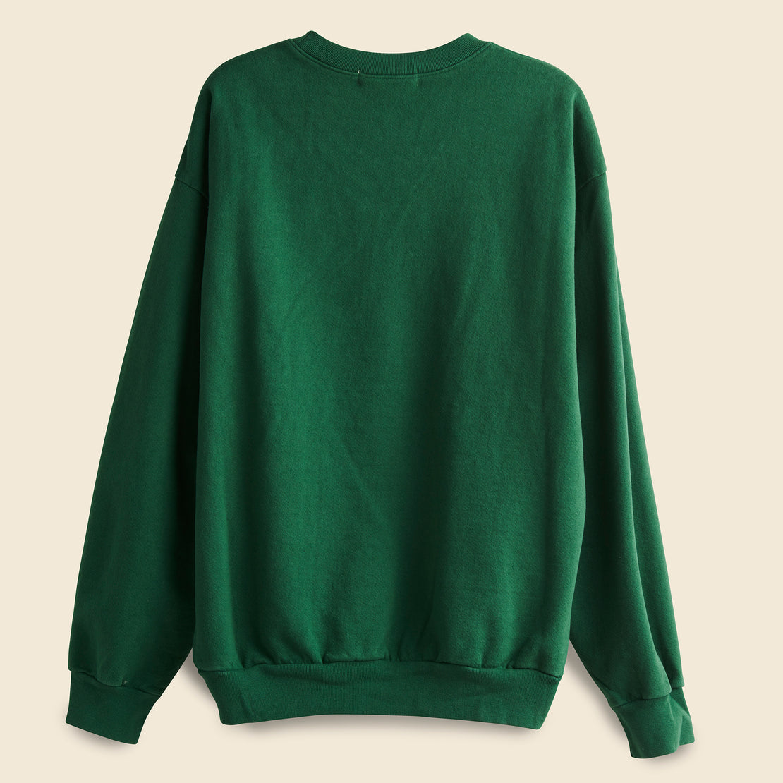 Patchwork Crew Sweatshirt - Green Overdye - Carleen - STAG Provisions - W - Tops - L/S Fleece