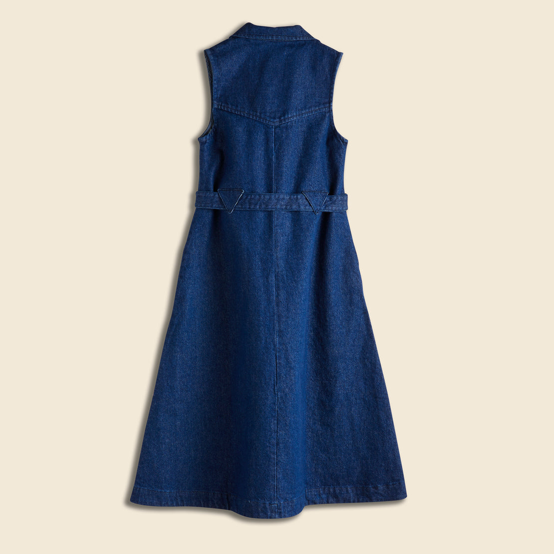 Triangle Loop Dress - Dark Rinse Denim - Carleen - STAG Provisions - W - Onepiece - Dress