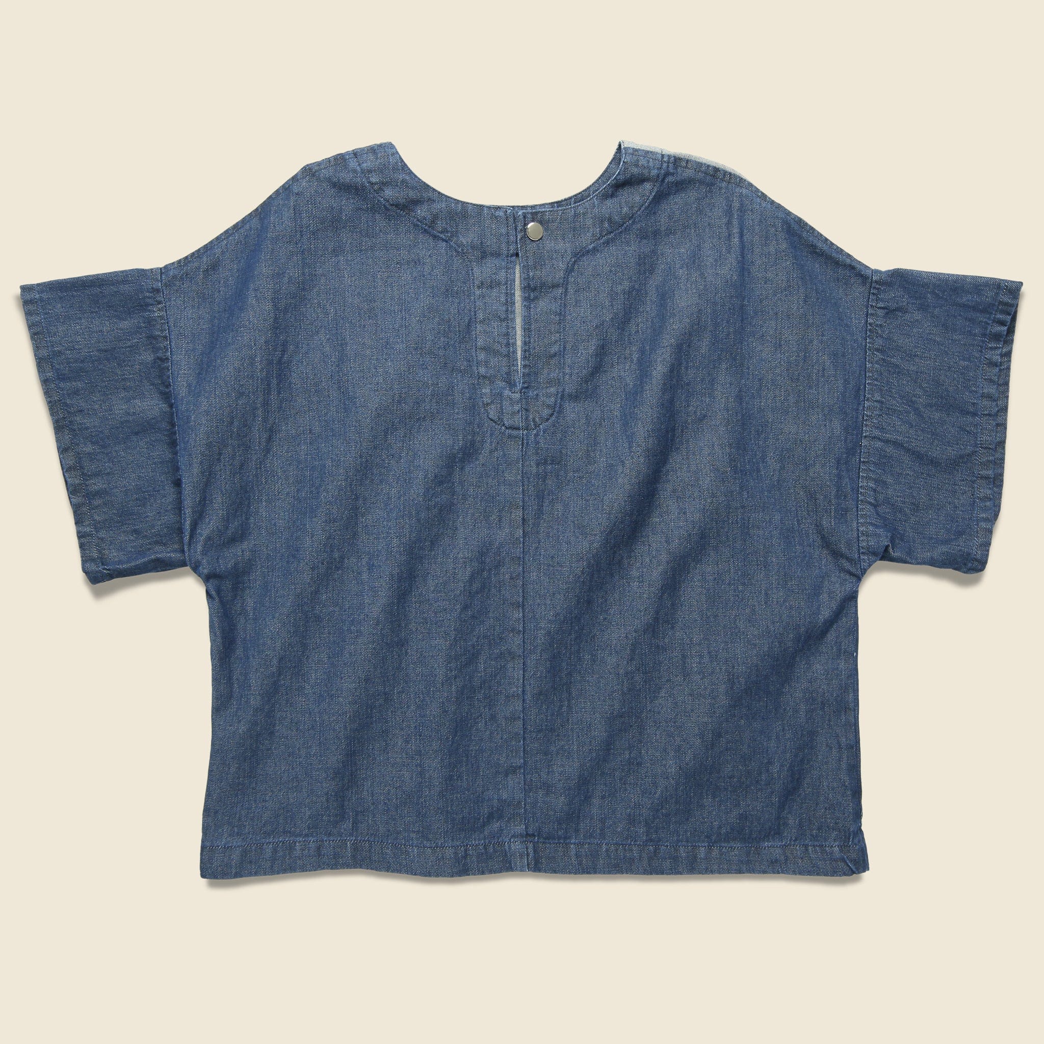 
                          Web Denim Shirt - Blue Two-Tone - Carleen - STAG Provisions - W - Tops - S/S Woven
                        