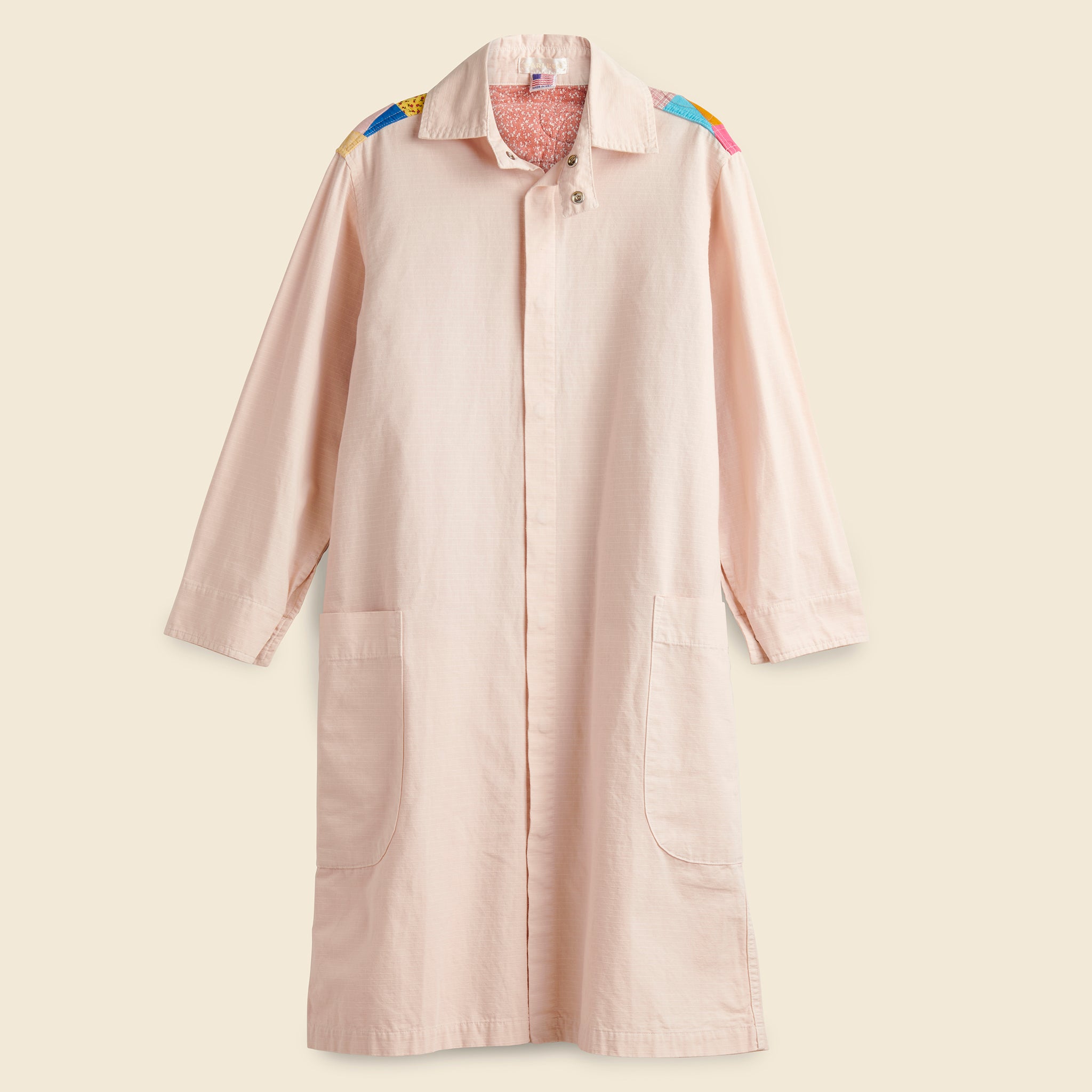 
                          Quilt Back Harris Duster - Pink - Carleen - STAG Provisions - W - Outerwear - Coat/Jacket
                        