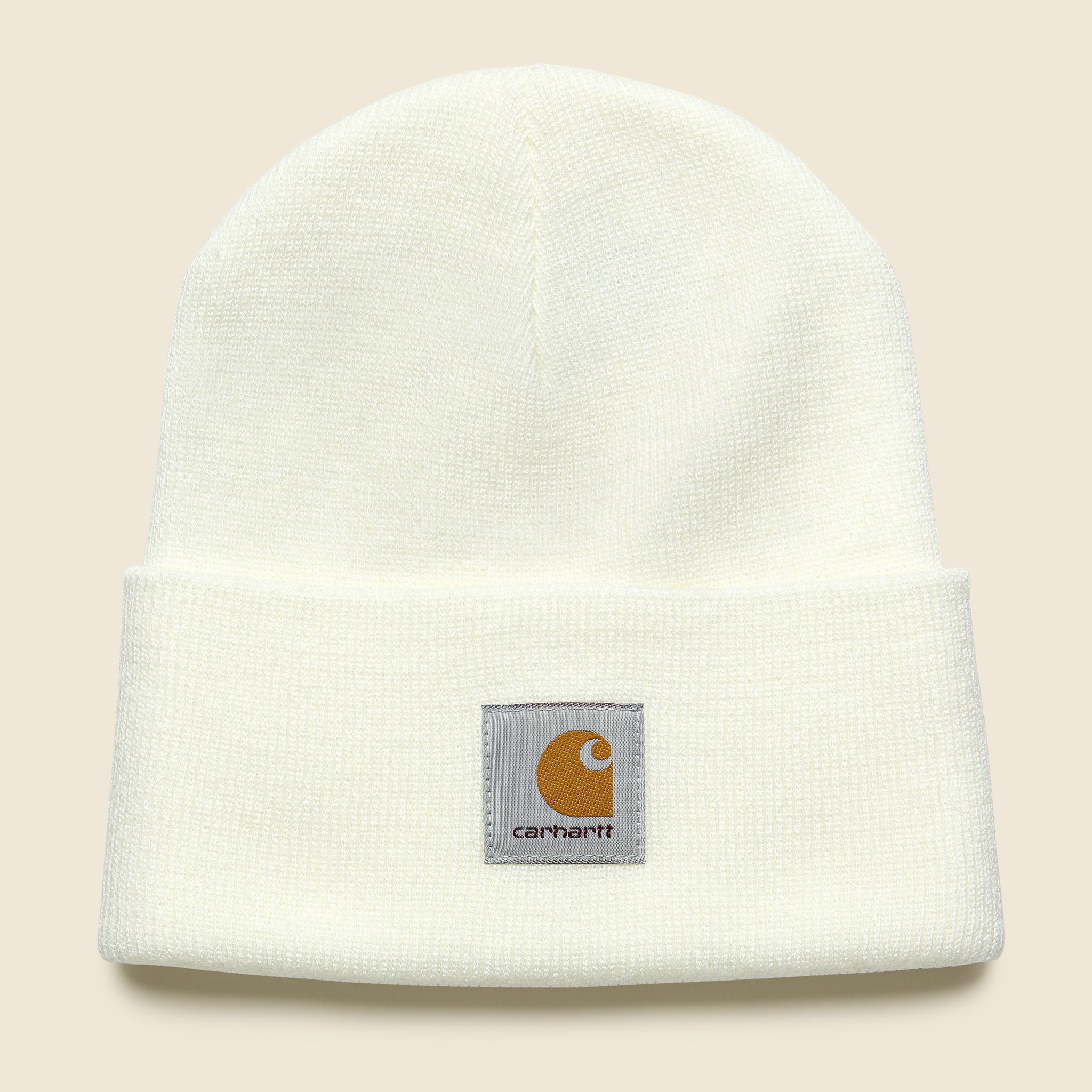 
                          Carhartt WIP Acrylic Beanie - White
                        