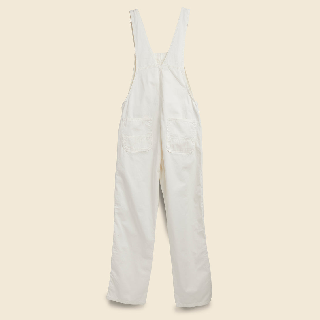 Bib Overall Straight - Off White - Carhartt WIP - STAG Provisions - W - Onepiece - Overalls
