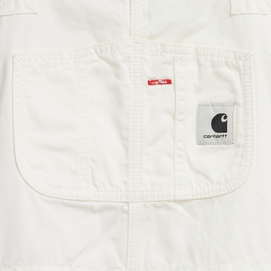 Carhartt WIP bib overalls in white