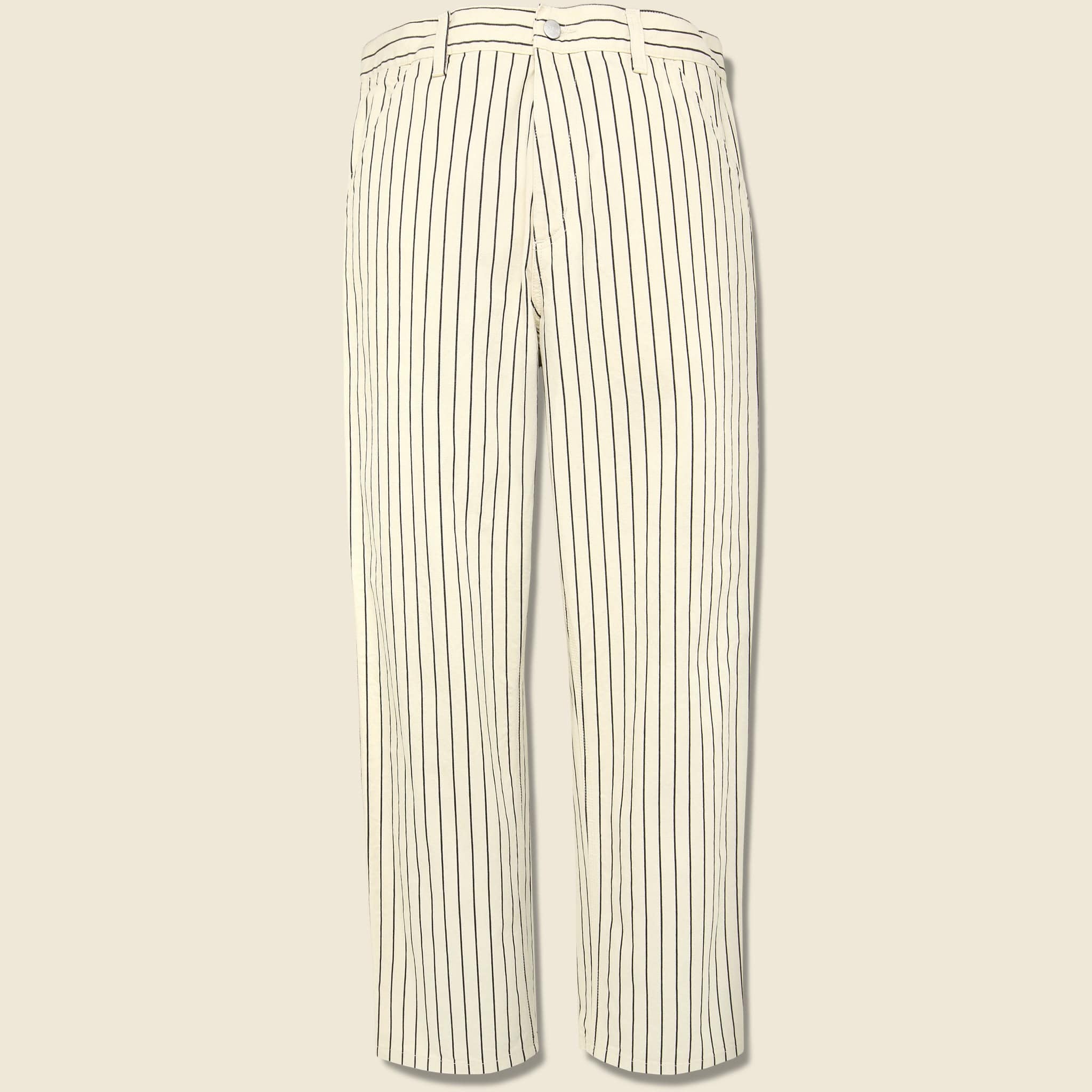 Trade Stripe Single Knee Pant - Wax/Black - Carhartt WIP - STAG Provisions - Pants - Twill