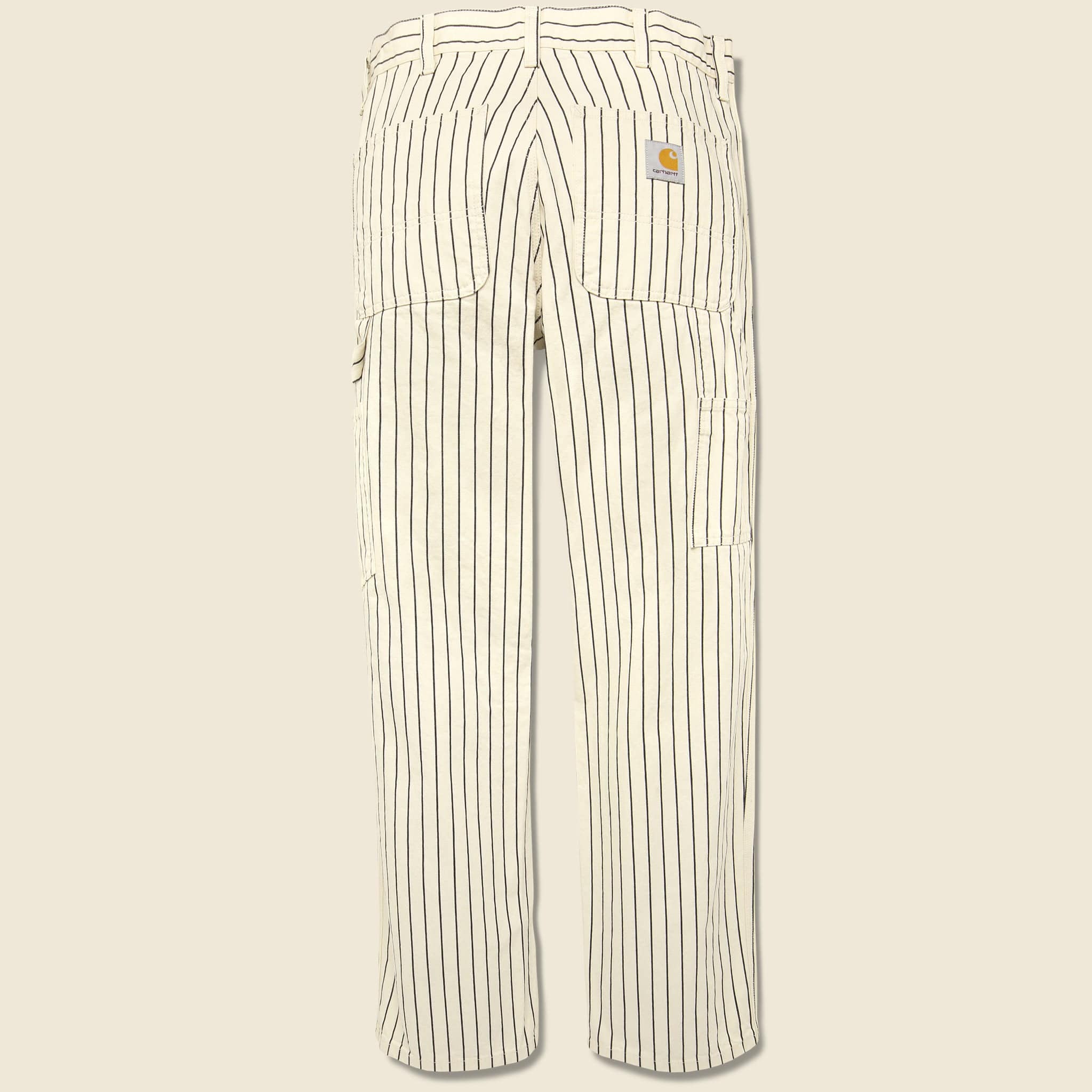 
                          Trade Stripe Single Knee Pant - Wax/Black - Carhartt WIP - STAG Provisions - Pants - Twill
                        