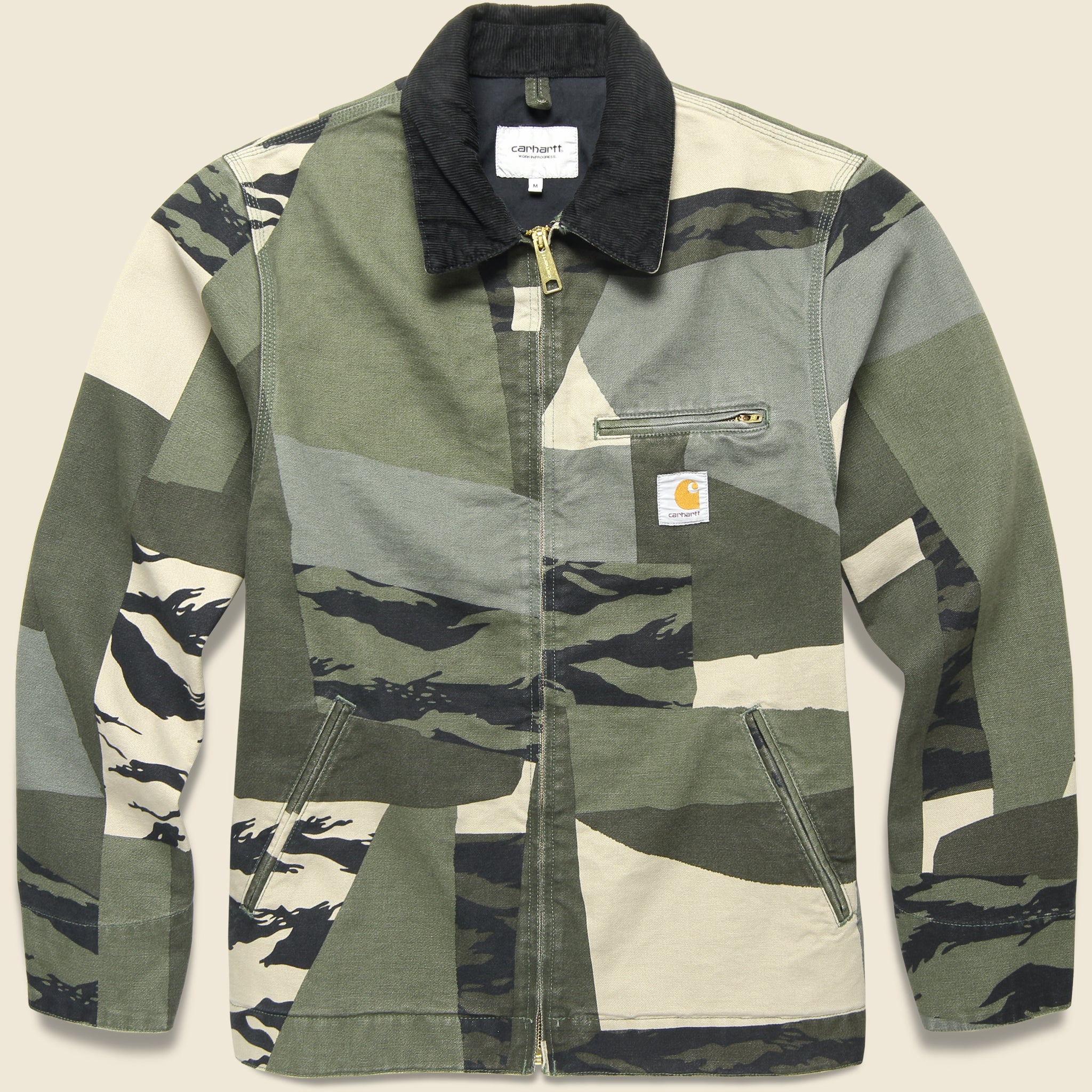 Detroit Jacket - Camo/Black - Carhartt WIP - STAG Provisions - Outerwear - Coat / Jacket