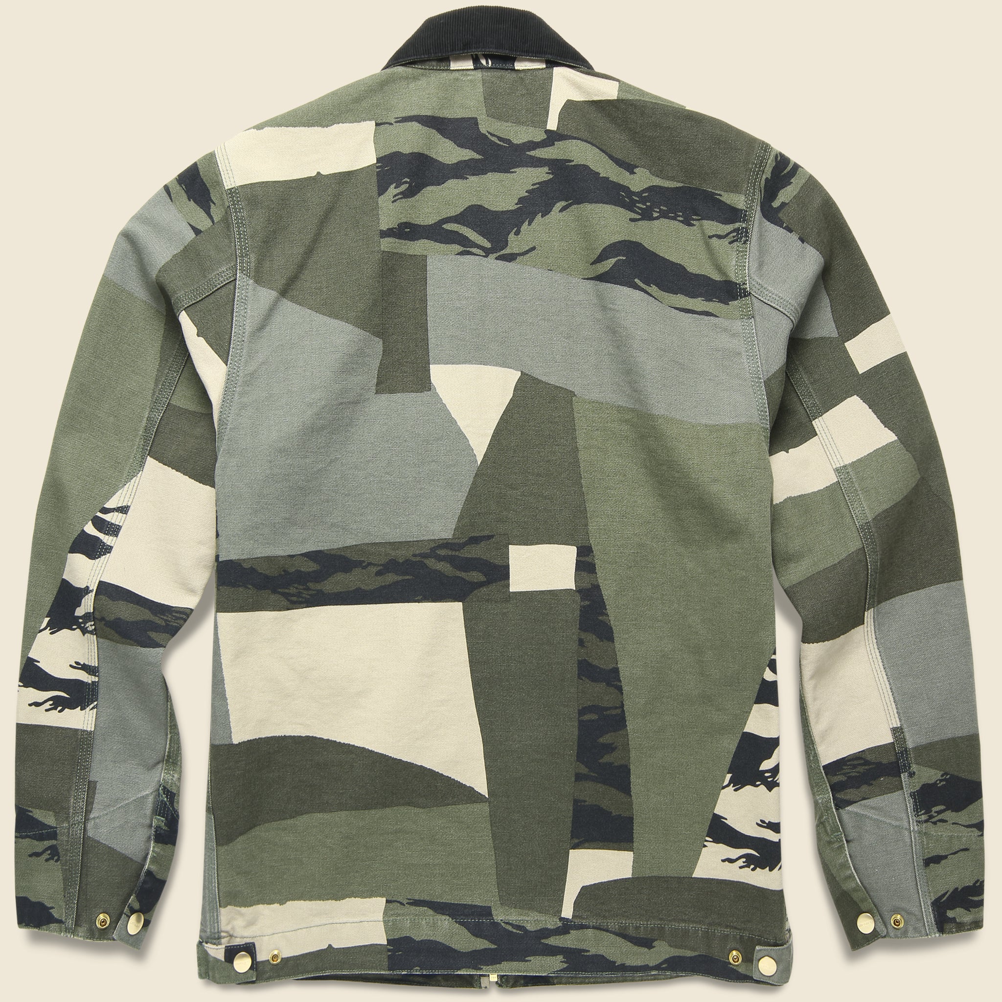 Detroit Jacket - Camo/Black - Carhartt WIP - STAG Provisions - Outerwear - Coat / Jacket