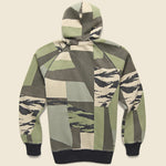 Hooded Chase Sweatshirt - Camo/Gold - Carhartt WIP - STAG Provisions - Tops - Fleece / Sweatshirt