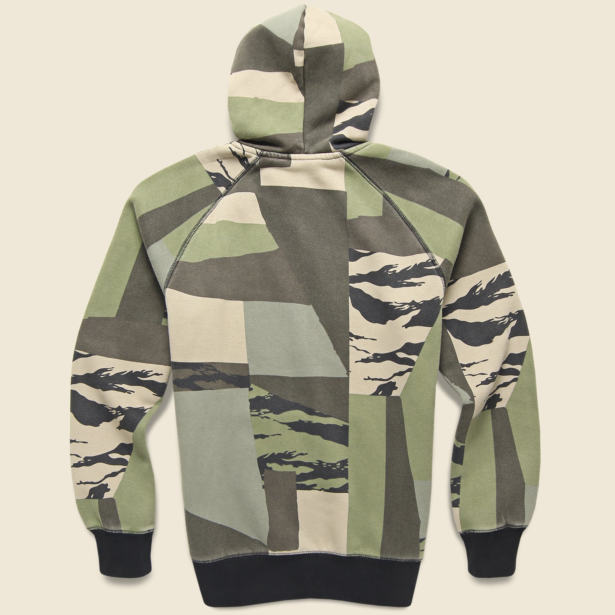 Hooded Chase Sweatshirt - Camo/Gold - Carhartt WIP - STAG Provisions - Tops - Fleece / Sweatshirt