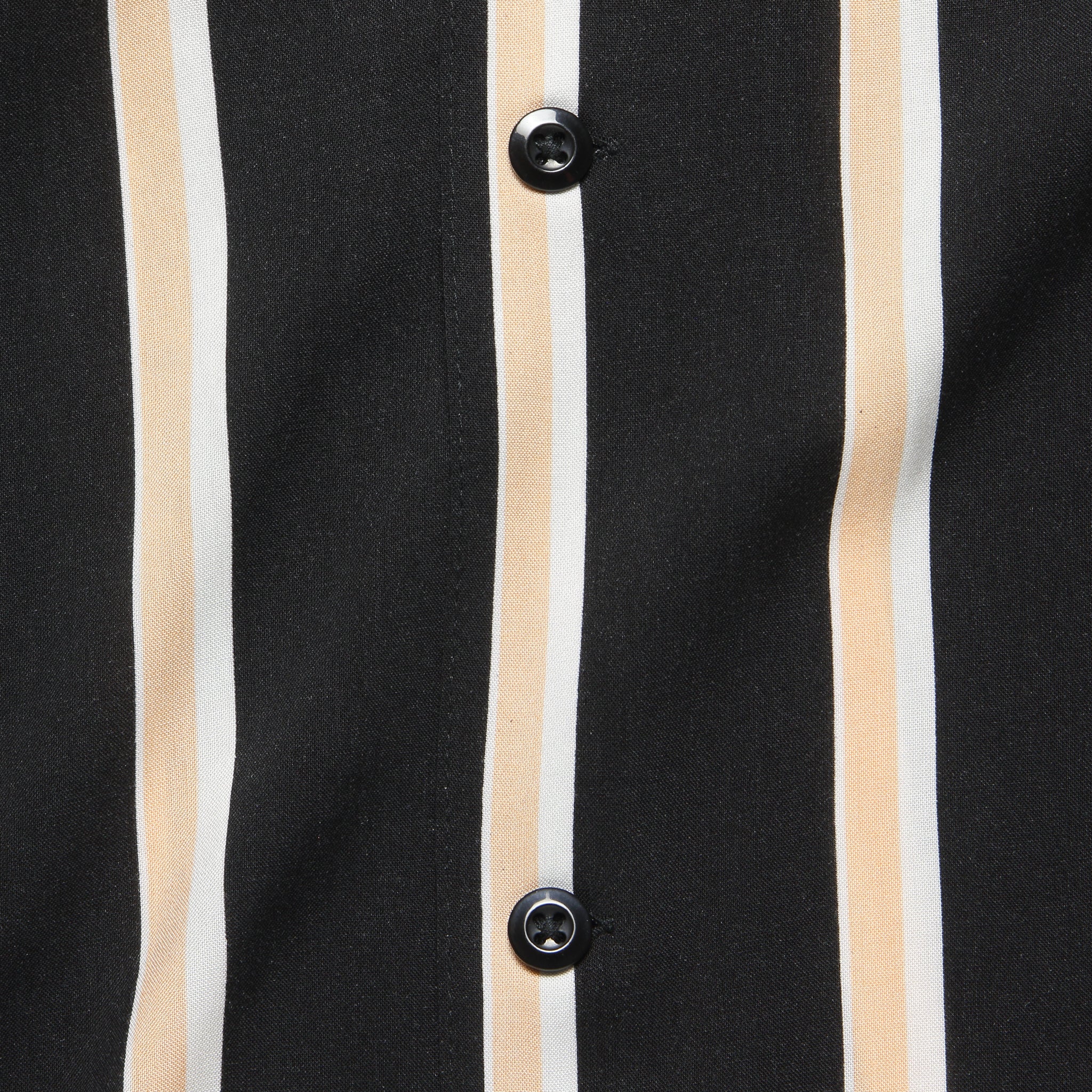 
                          Gelder Stripe Camp Shirt - Black - Carhartt WIP - STAG Provisions - Tops - S/S Woven - Stripe
                        