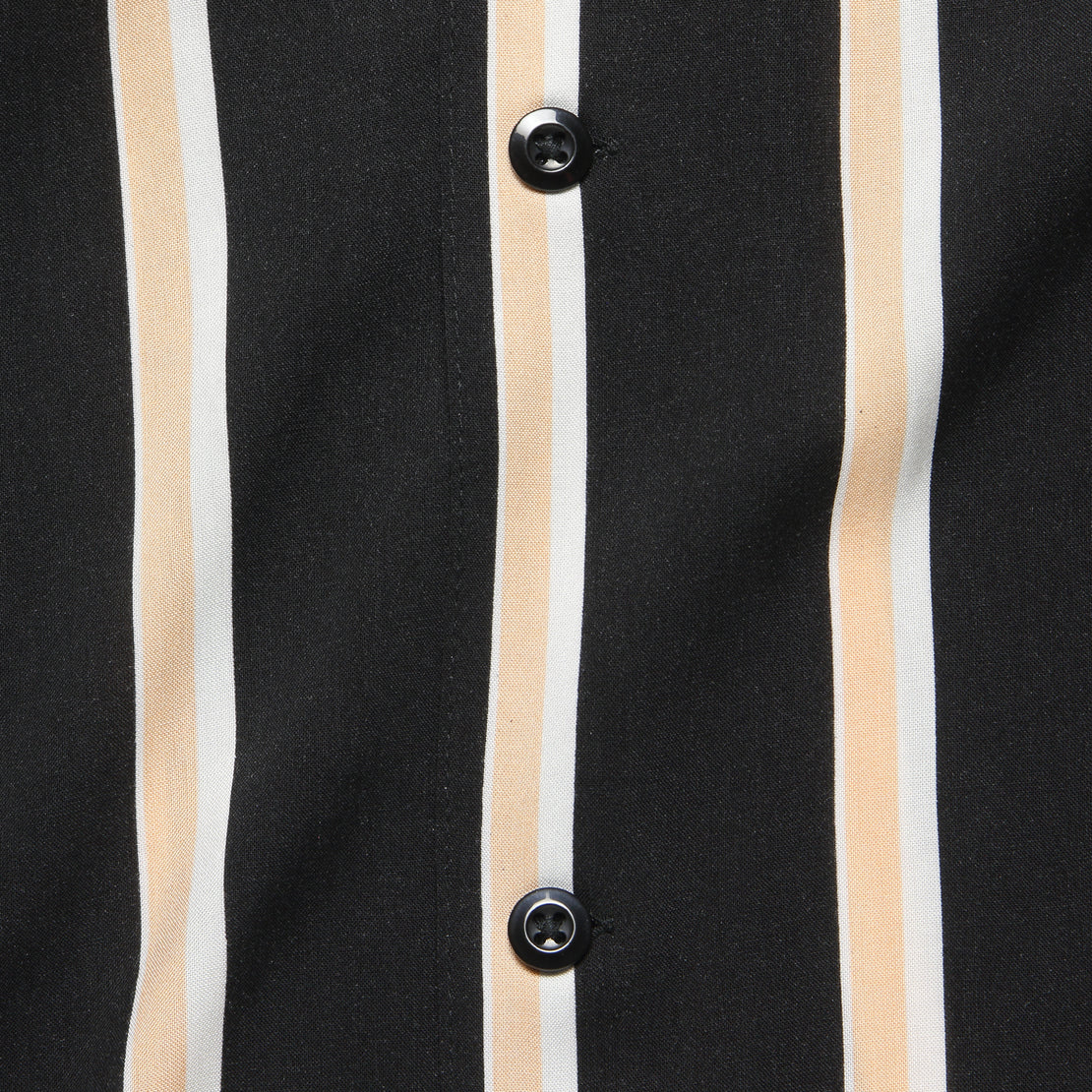 Gelder Stripe Camp Shirt - Black - Carhartt WIP - STAG Provisions - Tops - S/S Woven - Stripe