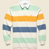Henwick Stripe Rugby Shirt - Wax - Carhartt WIP - STAG Provisions - Tops - L/S Knit