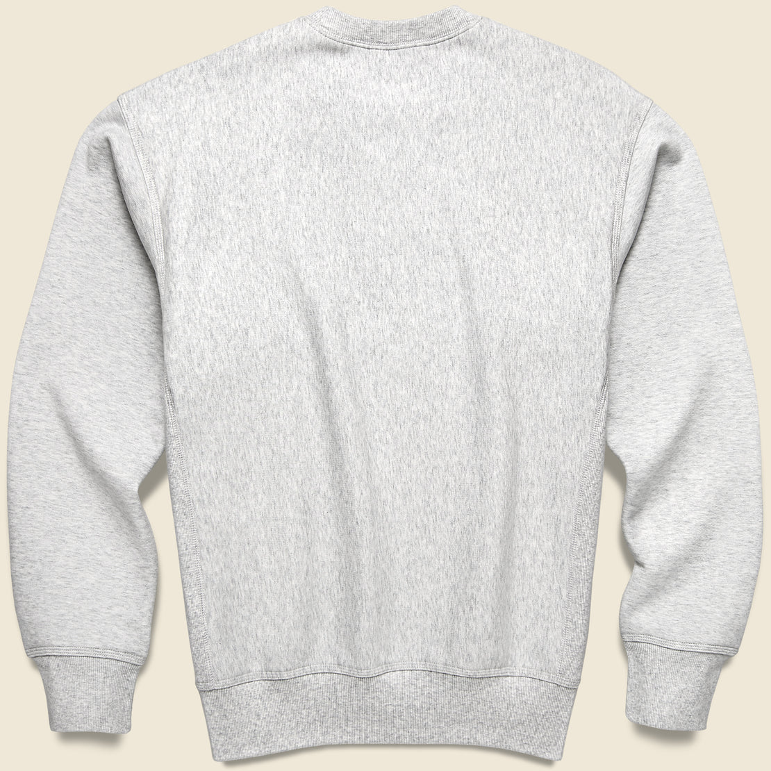 Locker Sweatshirt - Ash Heather/Brown