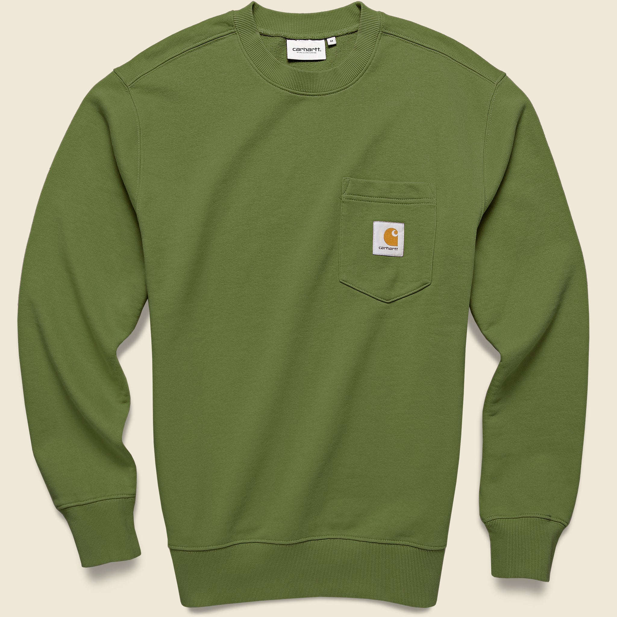 Pocket Sweatshirt - Kiwi - Carhartt WIP - STAG Provisions - Tops - Fleece / Sweatshirt