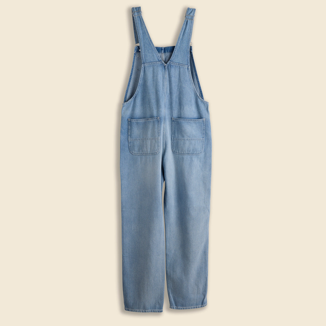 Bib Overall Straight - Blue Light Stone Wash - Carhartt WIP - STAG Provisions - W - Onepiece - Overalls