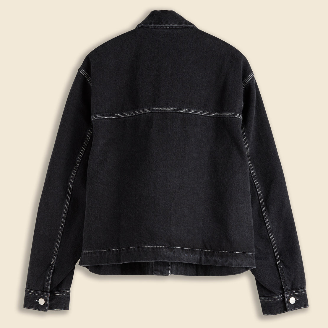 Rider Shirt Jacket - Black Stone Washed