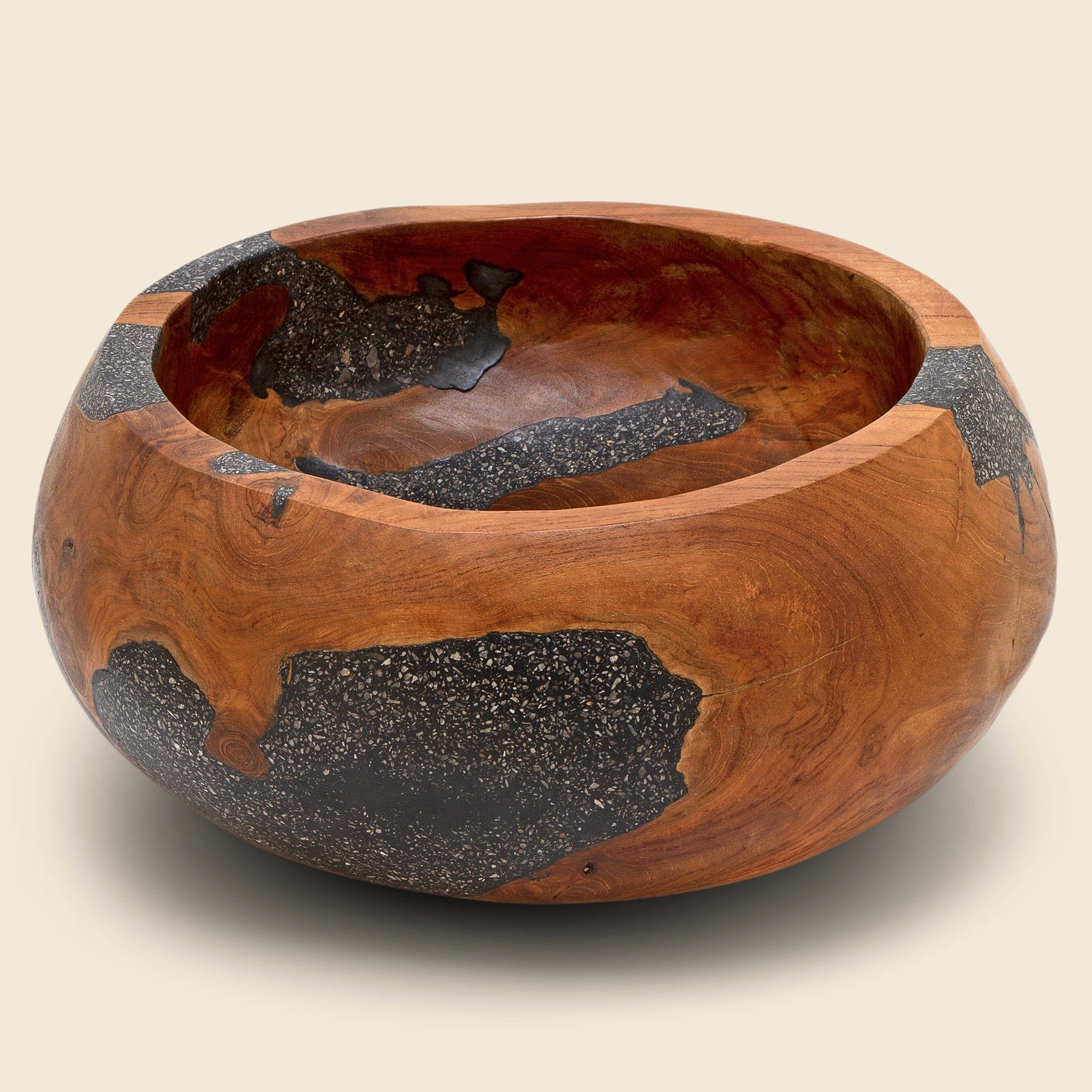 Teakwood & Resin Bowl - Home - STAG Provisions - Home - Art & Accessories - Vessel