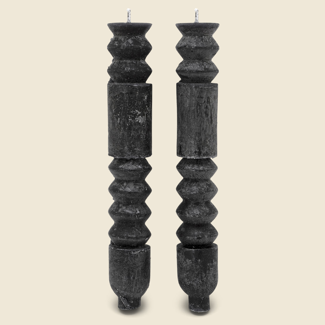 Home Black Totem Taper Candles