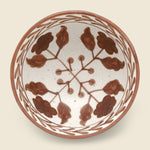 Hand Painted Floral Design Stoneware Bowl - Red - Home - STAG Provisions - Home - Kitchen - Tabletop