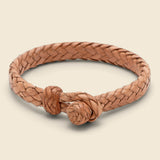 Flat Woven Leather Bracelet - Tan - Chamula - STAG Provisions - Accessories - Cuffs