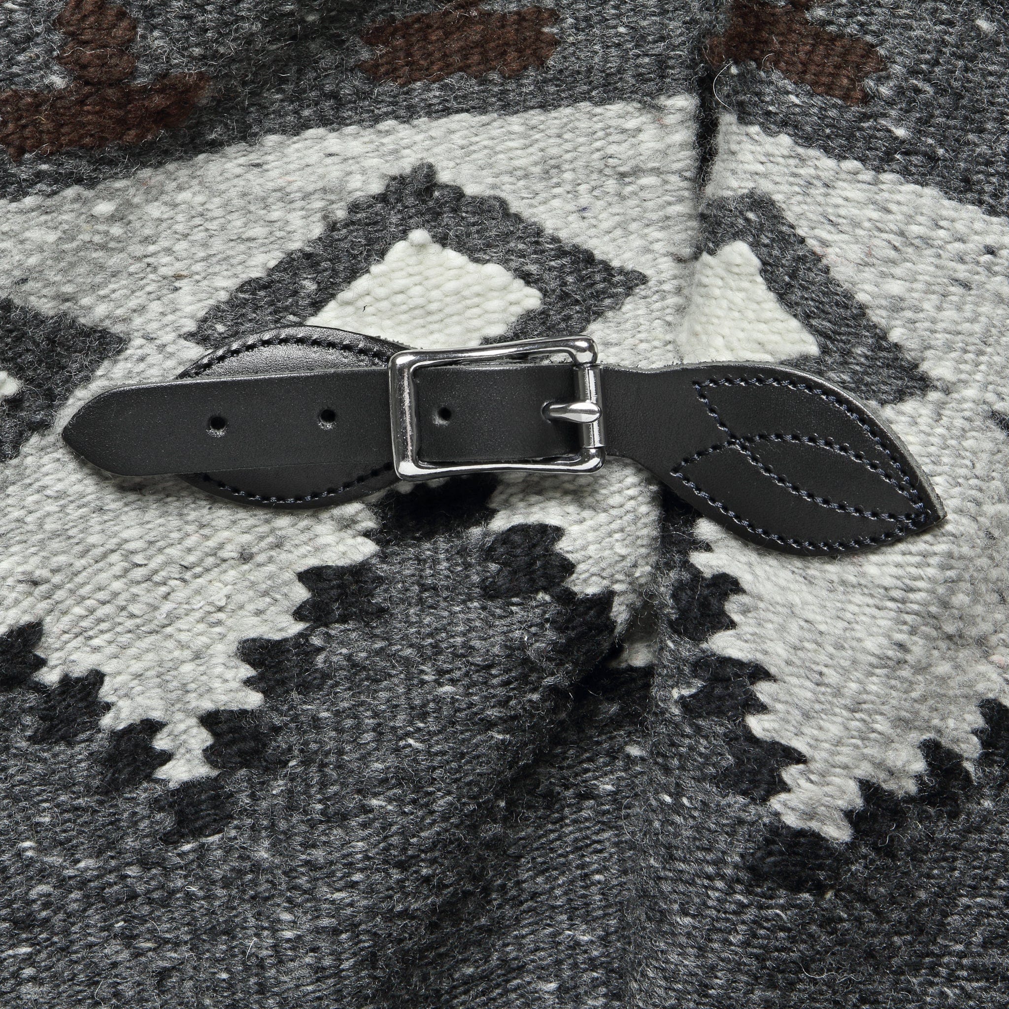 Wool Blanket Poncho - Fair Isle #3 - Chamula - STAG Provisions - Tops - L/S Knit