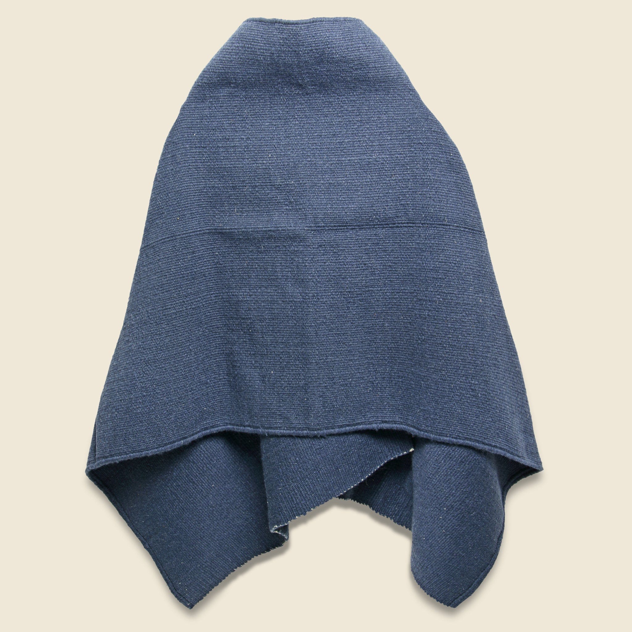 
                          Wool Blanket Poncho - Indigo - Chamula - STAG Provisions - W - Tops - Poncho
                        