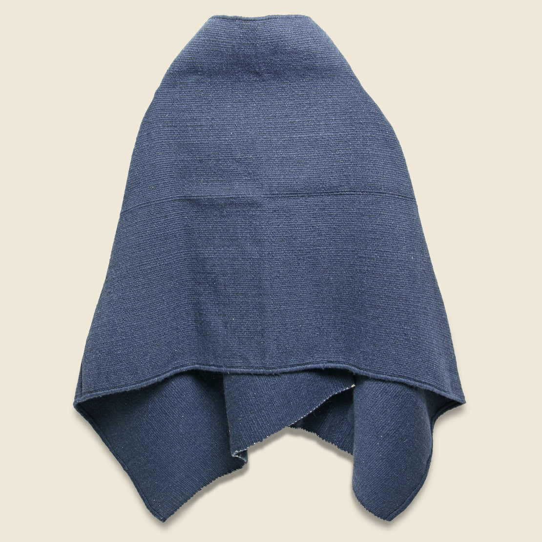Wool Blanket Poncho - Indigo - Chamula - STAG Provisions - W - Tops - Poncho