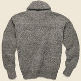 Square Zipper Cardigan - Grey - Chamula - STAG Provisions - Tops - Sweater